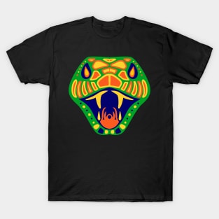 snake artistic face T-Shirt